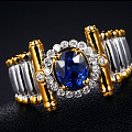 蓝宝石戒指欣赏