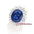 #刚刚落槌#,苏富比9月22日纽约拍卖,宝格丽Bulgari蓝宝石戒指。