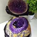 天然紫晶聚宝盆