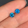 ［皇家彩宝－磷灰石］0.94ct 磷灰石 2pcs