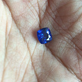 晒晒收的第一颗蓝宝石