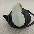 和田玉观音挂件