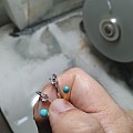 微型绿松石戒指的制作方法(1)