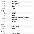一克拉粉钻帮忙估价，谢谢啦！