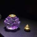 天然紫水晶宝瓶嘎乌盒