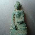 古代缅甸青铜佛，很萌。