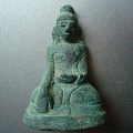 古代缅甸青铜佛，很萌。