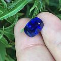 蓝宝石，颜色是标准的皇家蓝，微xtgem168