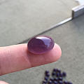 看看这紫玉髓戒面怎么样？推荐镶嵌拖的有木有😄