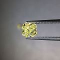 【瑜彩轩珠宝】GIA 1.01ct Fancy Yellow中彩黄 垫形黄钻！