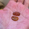 翡翠小如意一对，可以镶锁骨链