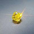 好货推荐：Fancy Vivid Yellow, 1.00ct,颜色超级漂亮！