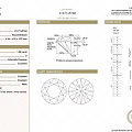 1克拉，D色，IF净度，3EX，无荧光，GIA证书