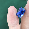 一颗royal blue的9ct斯里兰卡无烧蓝宝石