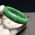 又看上淘宝一只碧玉镯子，请帮忙掌掌眼