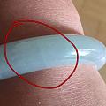这翡翠手镯是竖纹？暗裂？