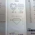 1克拉 心形 H Si，特价16600一粒