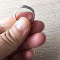 有年份的老银戒指