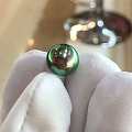 9.4mm 可遇不可求的成色 珠光镶口有点平，孔附近一个点做小戒指完美