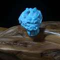龙头
尺寸   26.8×23×13mm
重量   9.8克