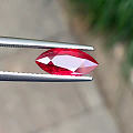 2.17ct，缅甸，经典马眼形无烧鸽血红，强荧光，配GRS主证，价格小贵，欢...