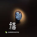 simonelli大师，小狗父子，爆可爱的小狗贝雕cameo