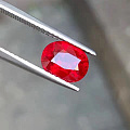 2.01ct。无烧鸽血红，带GRS证书，103518。晶体好，切割周正，价格...