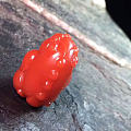 保山锦红小萌兽 苏工雕刻  料子润 颜色红，克重8.3克