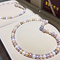 10-11淡水珍珠，极微瑕，母亲节特价160，只要50条项链