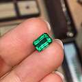【嘉汇珠宝】1.24ct 哥伦比亚木佐色祖母绿