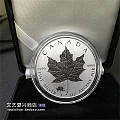 诚意推荐 2017年加拿大枫叶银币 — 熊猫密印限量发行版