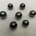 8到13颜色相当不错的黑珍珠