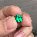 3.04ct，哥伦比亚祖母绿，木佐，极微油，配GRS证书，价格合适，欢迎询价！