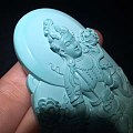 【千宏绿松石】雕刻件——————全身绿度母