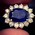 世界上唯一的克什米尔蓝宝石项链