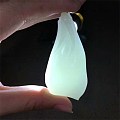【大藏家】和田羊脂玉节节高挂件