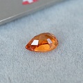 1.89ct 芬达橙 艳橙 水滴 锰铝榴石 石榴石 戒指 吊坠 镶嵌定制