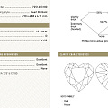 1.01ct/VVS2/D/2EX/non/no BGM心形钻