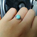 坛友的自磨松石戒指收到了，喜欢