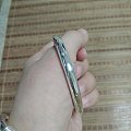 转全新未试戴孔府小花银镯～