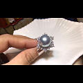 现货～～变态强光银晕彩 南洋白13mm 经典雪花款