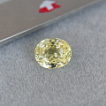 1.30ct 非洲 金绿色 金色 椭圆形 洁净 金绿宝石 精品 镶嵌定制