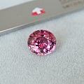2.56ct 坦桑尼亚 粉色 粉红 椭圆 粉石榴 Malaya 收藏 戒指 ...