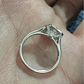 18K镶嵌1ct