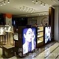 广州米儿琥珀店设计定制珠宝饰品展示柜效果图