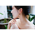 耳饰配美女