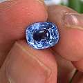 fancy blue 蓝宝石来自缅甸抹谷，无烧，4克拉。给你们看看如何。