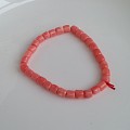 莫莫红珊瑚 粉色天使肌桶珠手串 完美全品 无洞无裂 颜色粉嫩 淘宝交易