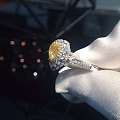 【展会 GIA彩钻新品 两用款】
主石参数：1.53CT Fancy Yel...