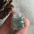 转翡翠小佛
